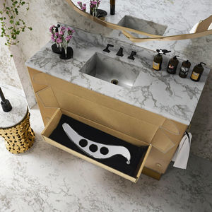 Gua Sha Herramientas faciales Herramienta de masaje de raspado Acero inoxidable SUS304 Terapia de SPA suave para la cara - Product Image 5