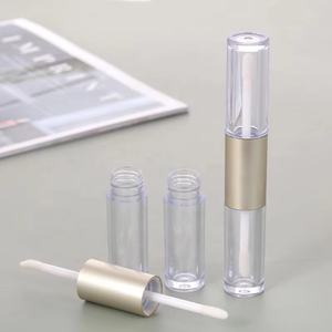 Tube de brillant à lèvres vide unique de 5 ml à double embout avec bouchon à vis en plastique, pour OEM - Product Image 6