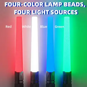 Powerful Led Flashlight Rechargeable Tactical Torch 4Core Flashlights White Red Blue Green 18650 Zoom Camping Lamps Torch Light