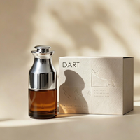 Bouteilles en verre vides de 50 ml et 30 ml avec compte-gouttes, bouteilles d'aromathérapie multifonctionnelles pour huile essentielle, parfum, gouttes pour les yeux