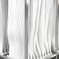 Module de membrane de type rideau en fibres creuses PVDF pour bioréacteur MBR, destiné aux stations d'épuration des eaux usées