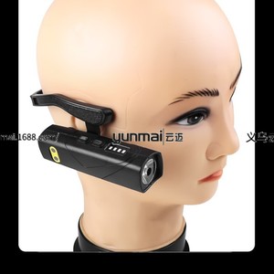 Linterna frontal XPG con batería integrada, sensor de fuente de luz dual, ganchos para las orejas desmontables, linterna pequeña multifuncional para senderismo y acampada - Product Image 4