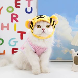 Sombrero de girasol para mascotas, diadema de algodón con diseño de plátano para perros y gatos, accesorios para mascotas para las cuatro estaciones, para animales pequeños - Product Image 2