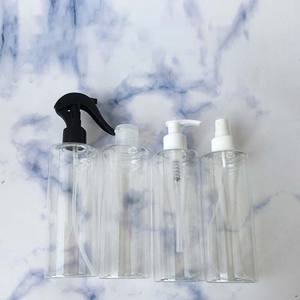 Custom Logo Labeling Plastic 100ml 200ml 250ml 300ml 500ml Transparent Fine Mist Trigger Pump Sprayer Lotion <b>Spray</b> Bottle - Product Image 6