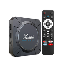 2026 X96Q Lecteur Multimédia RK3539 2 Go 16 Go Wi-Fi Double Bande 2.4G 5G HD 4K Boîtier TV Intelligent Android 14 avec Télécommande Bluetooth Décodeur X96