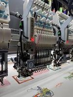 Machine à broder à paillettes pour ordinateur à grande vitesse 1200 tr/min produit de qualité pour corde et broderie facile à utiliser nouvel état