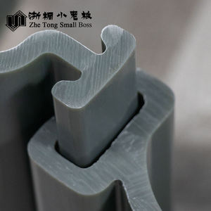 Zhe Tong lapisan lapisan PVC tipe Z kekuatan dampak tinggi SU718 Boss kecil untuk Seawall dan solusi kontrol air - Product Image 6