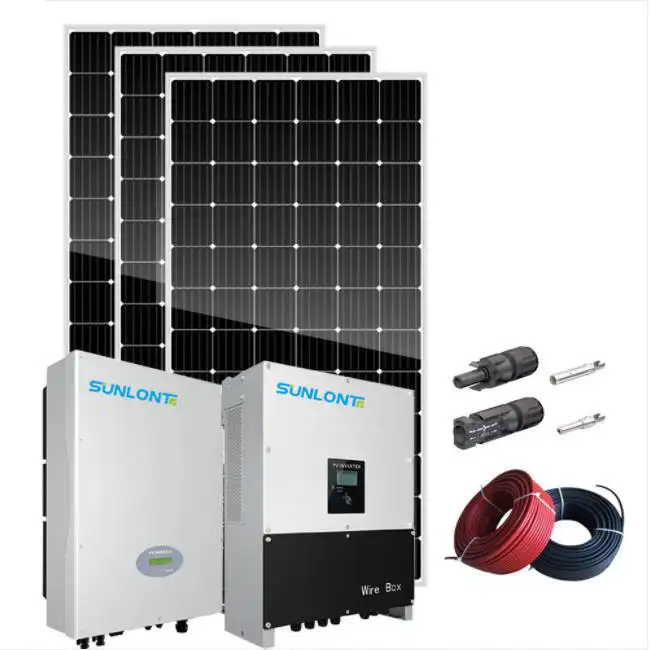 20KW 30KW 40KW 50KW 60KW 80KW 100KW Complete Solar Energy System 10KW House Solar Power System