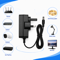 Maßgefertigter Überspannungsschutz 6V 1A UK-Stecker 5,5x2,5mm 6W AC DC Netzteil Wandladegerät für Bluetooth-Lautsprecher