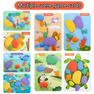 ของเล่นเด็ก 3D มอนเตสซอรี่ หินรุ้ง ของเล่นเสริมพัฒนาการ ฝึกตรรกะ เกมฝึกสมอง เสริมประสาทสัมผัส ของเล่นฝึกการทรงตัว - Product Image 2