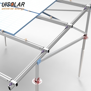 Système de supports de montage au sol pour <span class=keywords><strong>panneaux</strong></span> <span class=keywords><strong>solaires</strong></span> en aluminium de haute qualité, installation facile pour système de montage au sol de <span class=keywords><strong>panneaux</strong></span> photovoltaïques - Product Image 6