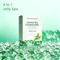 Kit de pédicure spa au thé vert 4 en 1 de qualité professionnelle |   Parfum personnalisé intense disponible |   Ingrédients naturels sans additifs nocifs