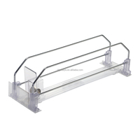 Organisateur de cosmétiques, plateau de présentation, distributeur de nourriture et de collations à poussée automatique, distributeur, étagère à cigarettes en acrylique personnalisée, pousseur