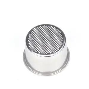 51mm 1/2-Cups Stainless Steel Powder Bowl, Portafilter Coffee Machine Accessory, Coffee Basket Filter for Espresso Accessories