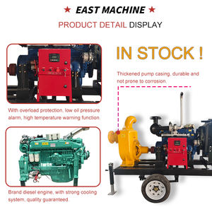 Bester Hersteller 8 Zoll selbst ansaugender Dieselmotor Kreiselpumpe Dieselmotor Wasserpumpen set zur Bewässerung - Product Image 2