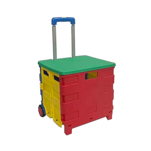 Nouvelle magnifique sacoche <span class=keywords><strong>de</strong></span> courses pliable à 2 roues pour le camping et l'usage industriel, marque OEM - Product Image 4