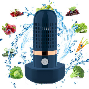 Lavador de Frutas y Verduras Portátil de Titanio, 2400mAh, Inalámbrico, Recargable, IPX7, Ultrasónico, con Electrólisis - Product Image 1