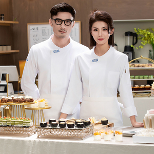 Veste de <span class=keywords><strong>chef</strong></span> personnalisée avec logo, style japonais, robe de <span class=keywords><strong>pâtissier</strong></span>, uniforme de <span class=keywords><strong>chef</strong></span>, autres uniformes - Product Image 2
