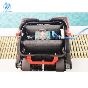 Robot <span class=keywords><strong>aspirateur</strong></span> automatique sans fil Water Crown pour <span class=keywords><strong>piscine</strong></span> et spa, robot nettoyeur mural HJ3042L pour piscines creusées - Product Image 4