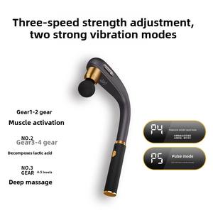 Pistola de masaje portátil multifuncional, masajeador de espalda corporal vibratorio de tejido profundo, pistola de masaje con martillo, pistola de Fascia de Mano Eléctrica - Product Image 3