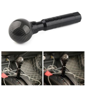 Pommeau de levier de vitesse en alliage d'aluminium, texture en véritable fibre de carbone, ergonomique, pour Honda LCV Europe, D1570 - Product Image 5