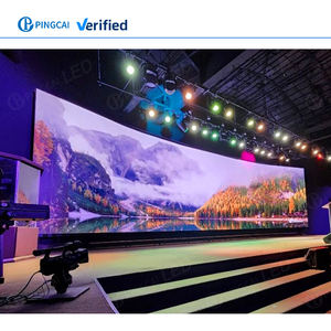 2k 4k 8k HD LED Video Wall Studio Stage LED Curvo Superfície Display LED Tela Indoor Outdoor Portátil Removível Tela LED - Product Image 1