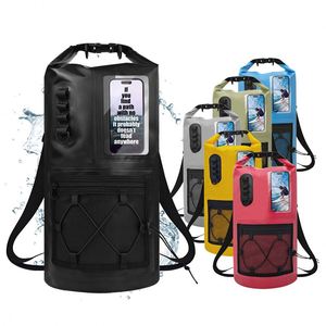 Sac à dos étanche en PVC pour la randonnée, les voyages et les activités de plein air - Product Image 1
