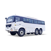 Nouveau 6X6 Coach Bus 220hp 31 places Transport de passagers Dongfeng 8m Medium Commuter/Shuttle Bus