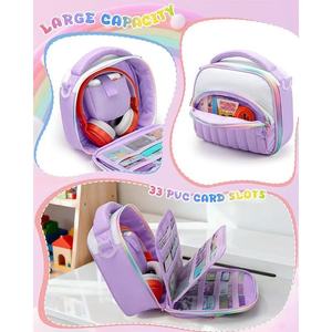 Étui de transport personnalisé pour lecteur <span class=keywords><strong>Yoto</strong></span>, sac de transport pour haut-parleur pour enfants, sac pour <span class=keywords><strong>cartes</strong></span> audio, étui transparent portable mini pour radio - Product Image 2