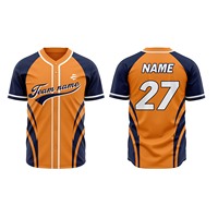 Camiseta de Béisbol Personalizada Transpirable de Talla Grande con Diseño Gratuito, Envío Rápido, 100% Poliéster, Absorbe la Humedad