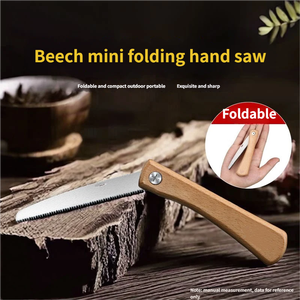 Sierra <span class=keywords><strong>de</strong></span> mano con mango <span class=keywords><strong>de</strong></span> madera, mini sierra plegable portátil, sierra <span class=keywords><strong>de</strong></span> mano pequeña para el hogar, sierra <span class=keywords><strong>de</strong></span> mano plegable, minisierra para madera, minisierra <span class=keywords><strong>de</strong></span> arco. - Product Image 2