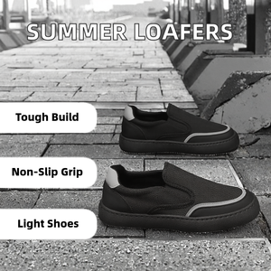 Chaussures de conduite d'été légères pour hommes, en toile respirante ultra-légère, style décontracté, tendance et sportif, rehaussantes - Product Image 2