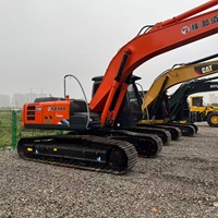 Excavatrice hydraulique sur chenilles Hitachi ZAXIS210 d'occasion, de haute qualité, fabriquée au Japon, à vendre à prix avantageux