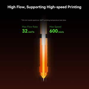 Bloque de Calentamiento Cerámico Creality Ender 3 V3 SE KE con Boquilla de Cambio Rápido, Alto Flujo y Temperatura Máxima de 300°C - Product Image 5