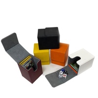 Rabat de vente chaude personnalisé 100 + cartes à manches boîte de rangement de pont de qualité supérieure boîte de pont TCG étui de pont