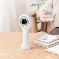 Ventilateurs de refroidissement électriques portables à chargement USB, mini ventilateurs rechargeables personnalisés, turbo, portatifs, à cinq modes de port, moteur sans balais