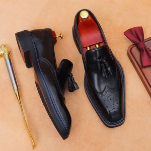 Nouvelles Chaussures Oxford en Cuir Véritable de Vache Respirantes pour Hommes Grande Taille – Idéales pour le Bureau, les Affaires et les Tenues Professionnelles - Product Image 3