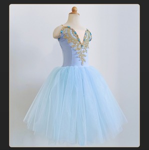 Gonna Tutu per bambini da ballo da principessa in garza per bambini 2023 di abbigliamento professionale - Product Image 2