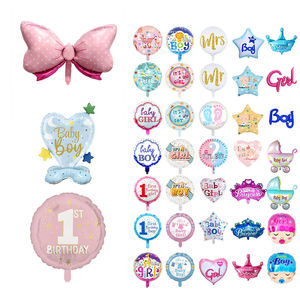 Гелиевые шарики из фольги для маленьких мальчиков и девочек, детский душ, декор для вечеринки на день рождения, 22-32 дюйма, воздушный шар - Product Image 2