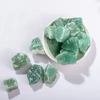 Penjualan Laris Ornamen Elixir Kristal Alami Batu Wangi Hijau Aventurine untuk Dekorasi Rumah Taman DIY Liontin Aksesori