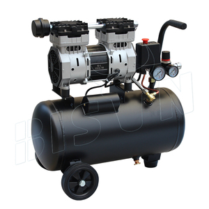 Máy nén khí không dầu BISON 0.75kw 24 lít 750w 1hp siêu yên tĩnh dùng cho súng bắn bu lông - Product Image 4