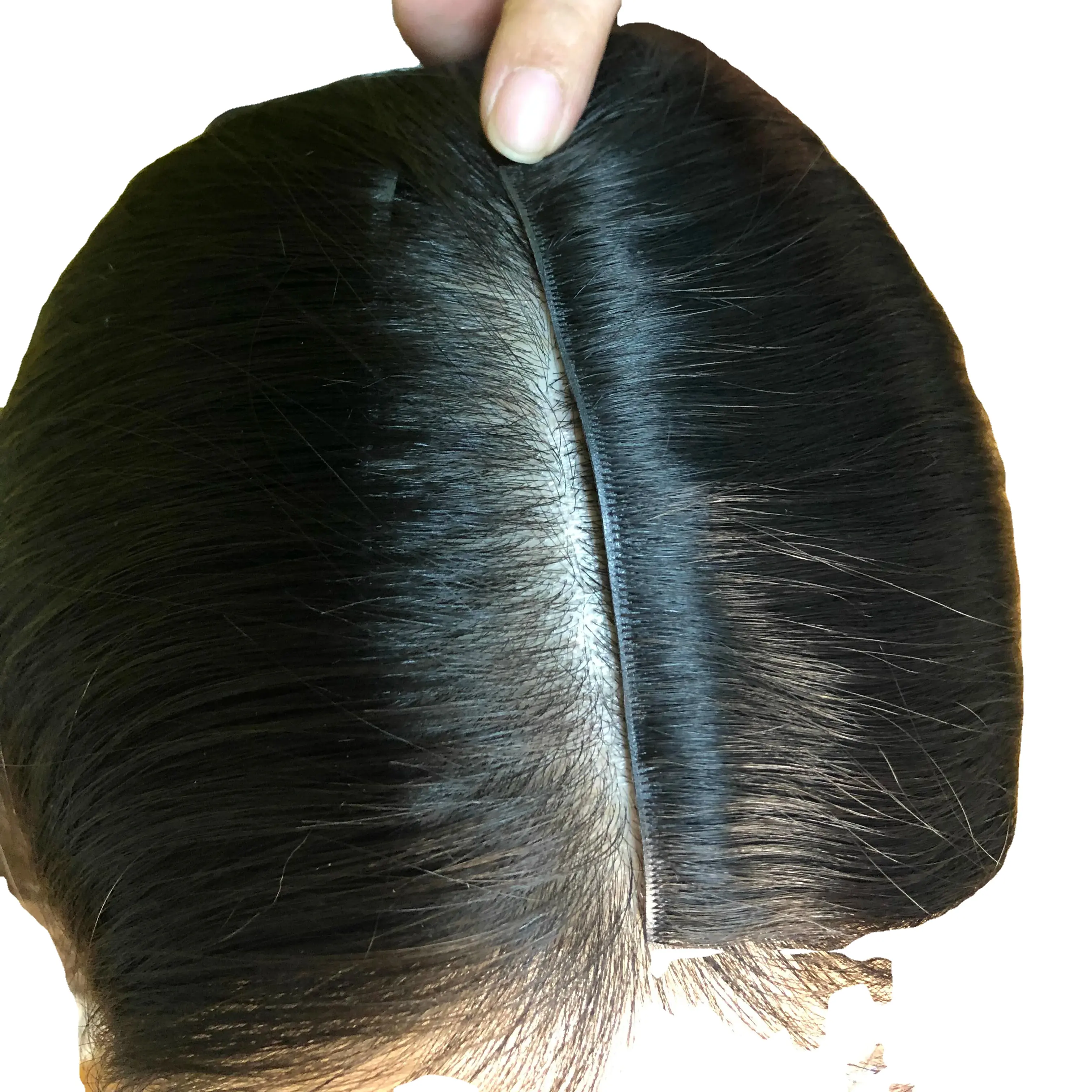 Fermaglio invisibile all'ingrosso 2024 nell'estensione dei capelli sottigliezza vergine a doppio disegno invisibile senza soluzione di continuità in estensione capelli naturali