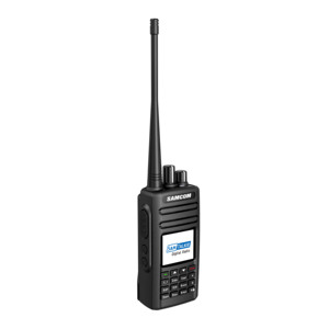 Radio Digital portabel, alat komunikasi Radio dua arah 5W X58 keypad penuh Menu operasi nyaman - Product Image 3