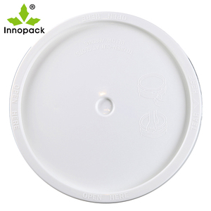 Seau de peinture en plastique Couvercle en PP Couleur personnalisée Vente directe d'usine Seau en plastique 10L Seau de stockage multifonctionnel - Product Image 4