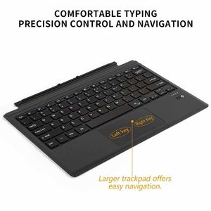 Blue-tooth Wireless <strong>Keyboard</strong> Replacement for <strong>Microsoft</strong> Surface Pro3/4/5 Tablet Magnetic <strong>Ergonomic</strong> <strong>Keyboard</strong> Keypad