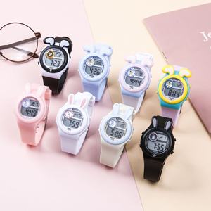 تخصيص الكرتون فتاة ماء الإلكترونية متعددة الألوان أزياء الطالب ساعة إلكترونية - Product Image 6