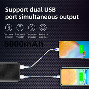 <span class=keywords><strong>Powerbank</strong></span> <span class=keywords><strong>10000mah</strong></span> पोर्टेबल मोबाइल फोन चार्जर 5V 2A दोहरी Usb पावर बैंक <span class=keywords><strong>10000mah</strong></span> - Product Image 6