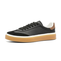 Nouvelle Tendance Mode Rapide : Baskets Blanches Classiques pour Hommes en Cuir PU, Semelle Plate en Caoutchouc, Marque Originale 2026