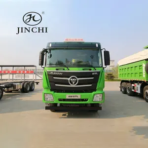 Foton 브랜드 8x4 6x4 10 바퀴 30-80ton 유로 6 건설 폐기물 운송을위한 무거운 덤프 트럭