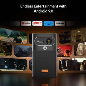 Máy chiếu mới V30 + 1080P tof Laser Tự động lấy nét đèn Led Android <span class=keywords><strong>9</strong></span> Hệ thống hoạt động 20 năm nhà máy 10000:1 Độ tương phản - Product Image 2